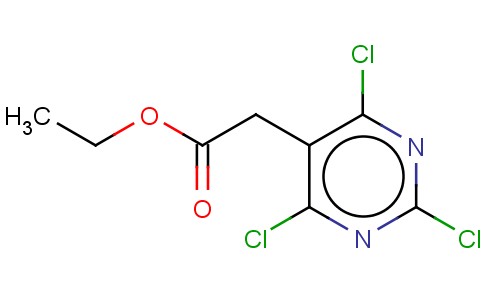 ETHYL 2-(2,4,6-TRICHLOROPYRIMIDIN-5-YL)ACETATE